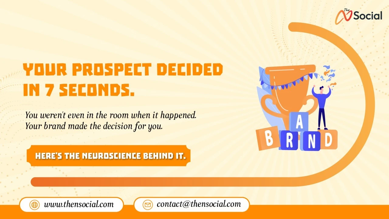 The 7-Second Brand Judgment: Why Your Brand Wins or Loses Before You Even Speak